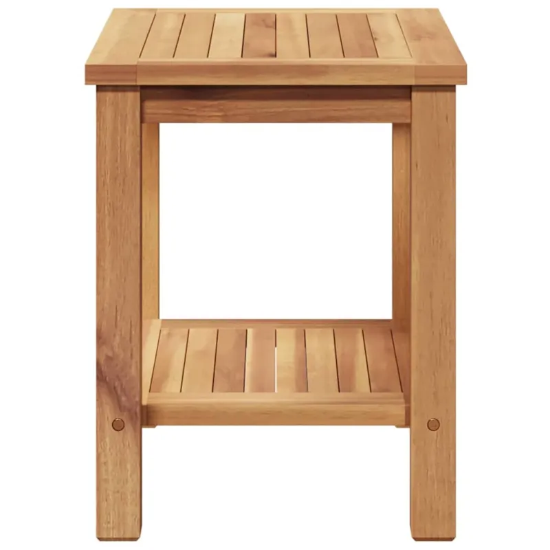 Kahvila- ja sohvapöytä Ruskea 50 x 35 x 45 cm Kestävästä tehtaasta valmistettu puumateriaali
