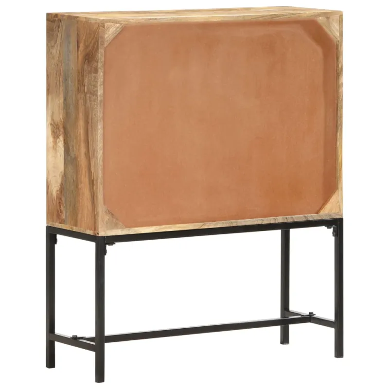 Komoda, 80x30x100cm, mango medienos masyvas
