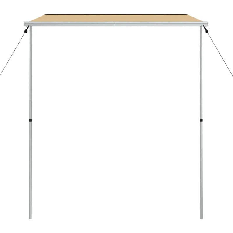 Markizė nameliui ant ratų, smėlio spalvos, 2x2,5x2,15m