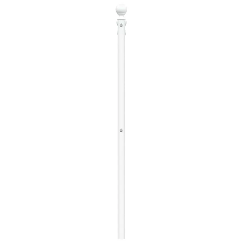 Metalinis pakaitinis galvūgalis, baltos spalvos, 135cm