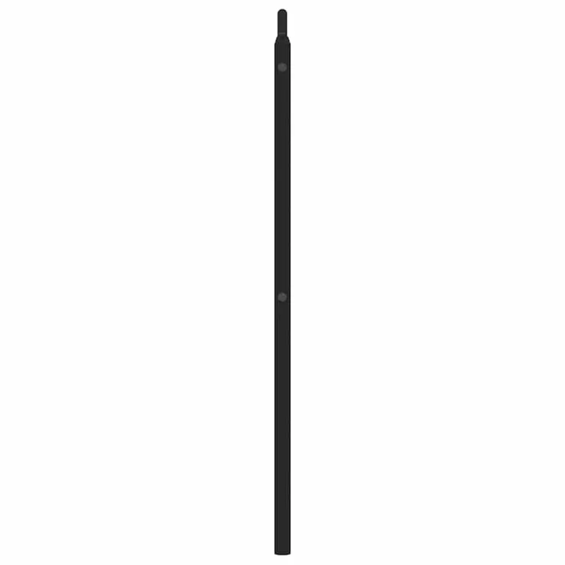 Metalinis pakaitinis galvūgalis, juodos spalvos, 180cm