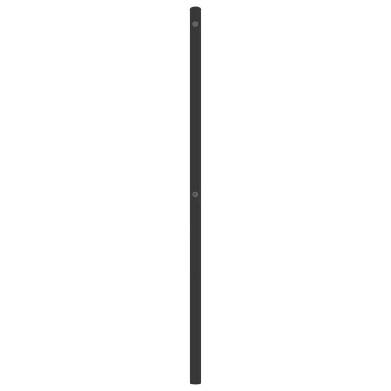 Metalinis pakaitinis galvūgalis, juodos spalvos, 193cm