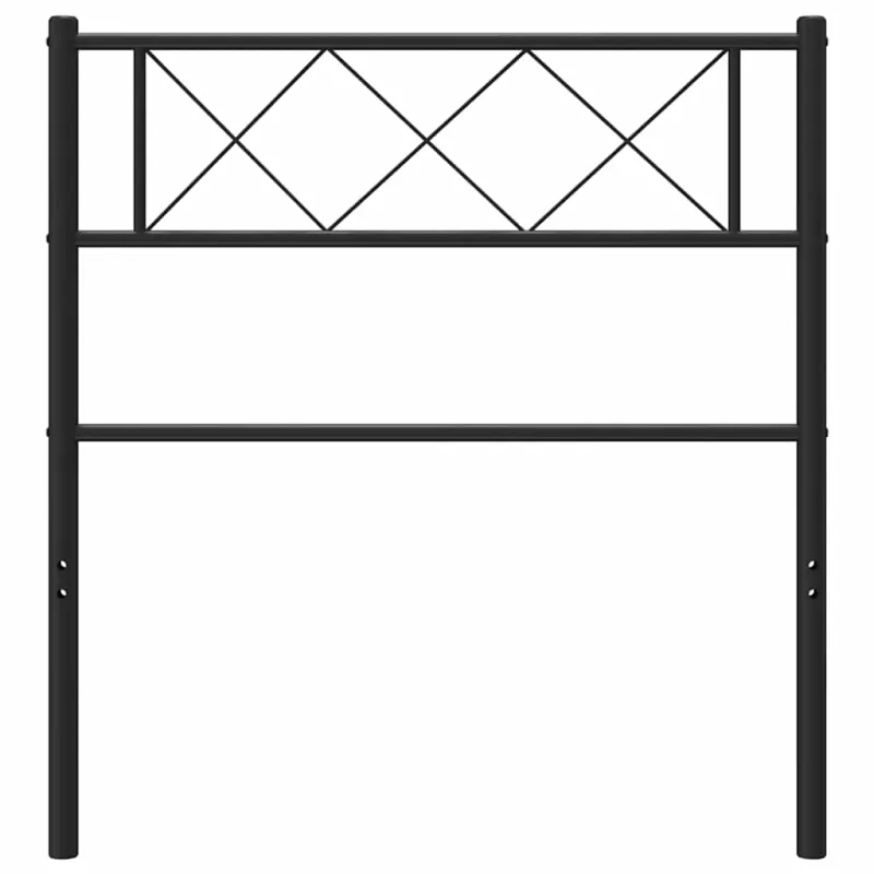 Metalinis pakaitinis galvūgalis, juodos spalvos, 100cm