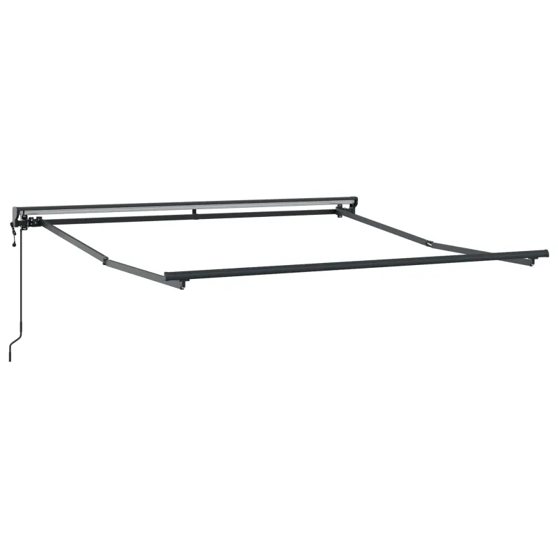 Markizės rėmas Raudona ir balta 350 x 250 cm