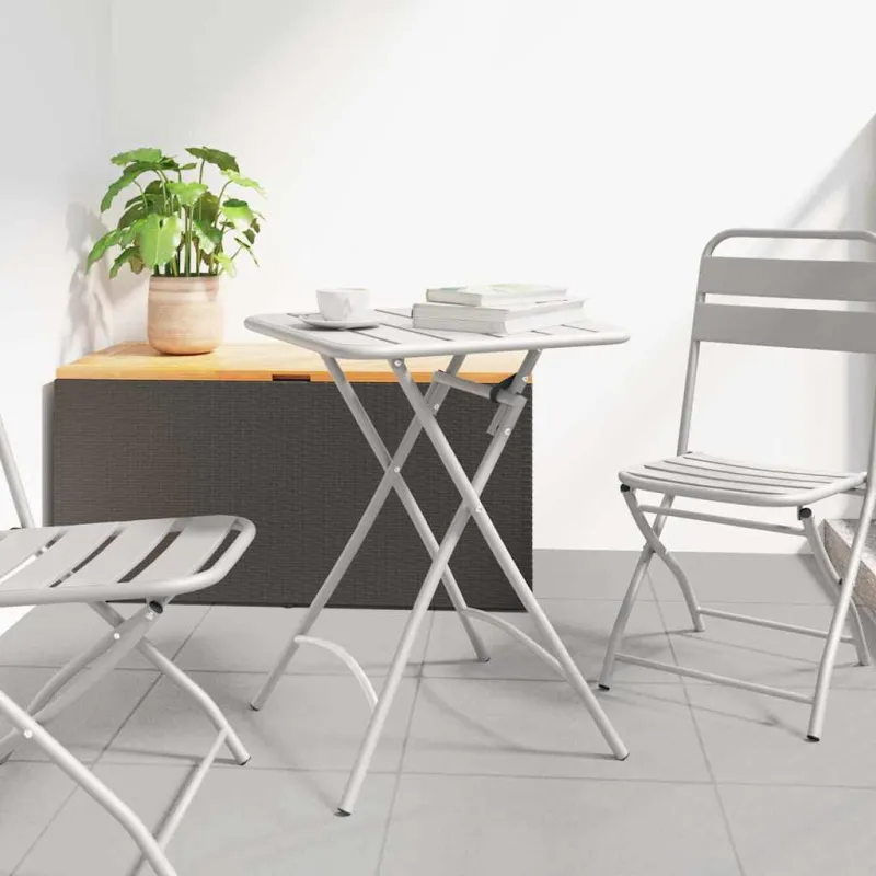 Bistro-pöytä Smėlio 55 x 55 x 72,5 cm, pulverimaalattu teräs