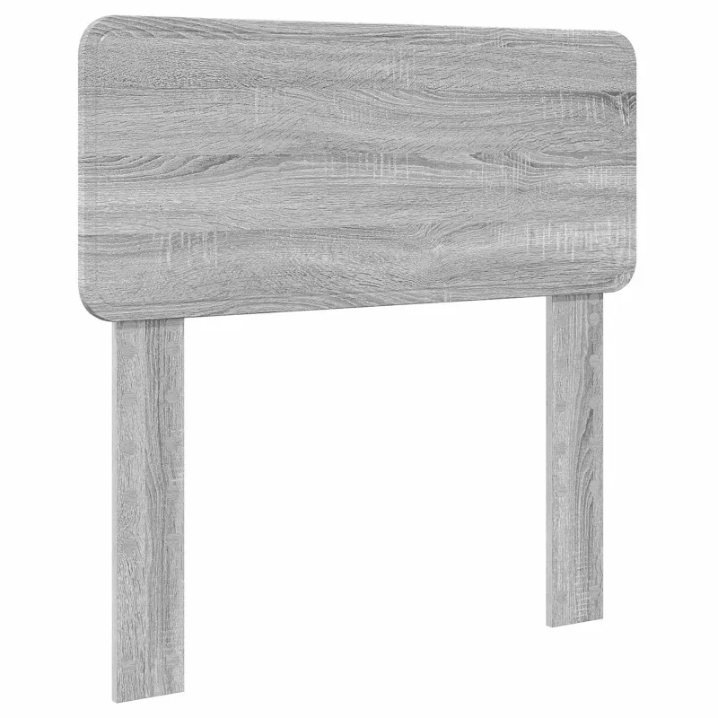 Saugos lova Pilkas Sonoma 100 x 200 cm Apdirbta mediena
