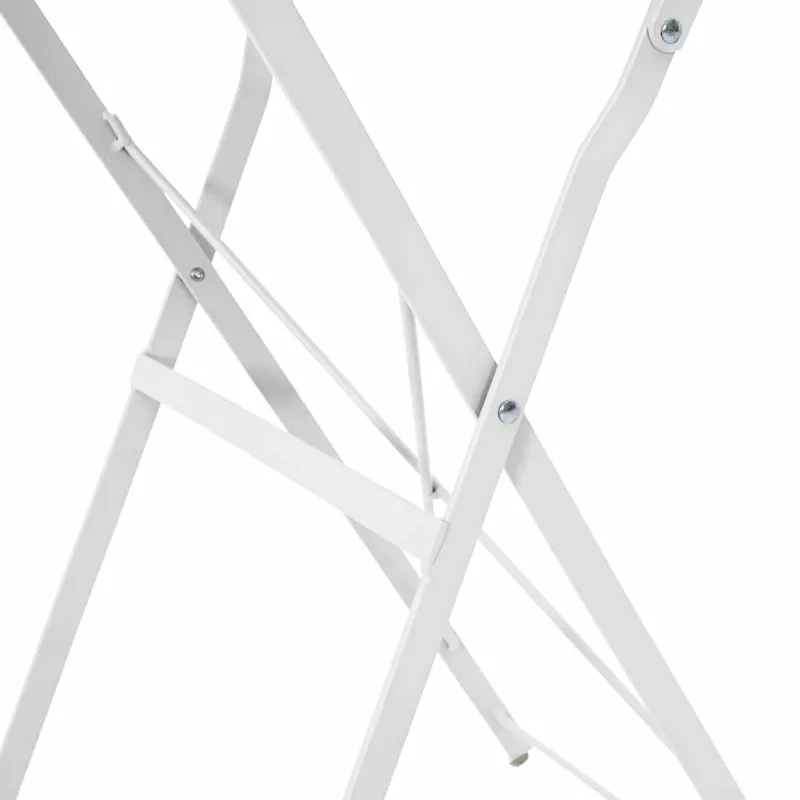 Bistro-pöytä Valkoinen Ø 50 x 71 cm Pulverimaalattu teräs