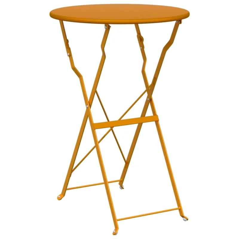 Bistro-pöytä Sinappi Ø 50 x 71 cm Pulverimaalattu teräs