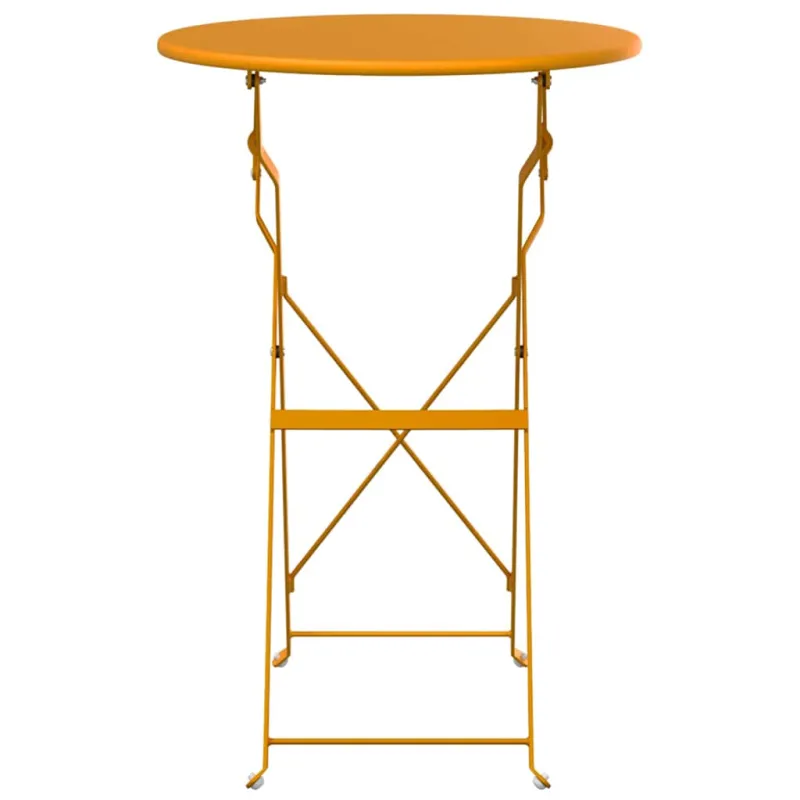 Bistro-pöytä Sinappi Ø 50 x 71 cm Pulverimaalattu teräs