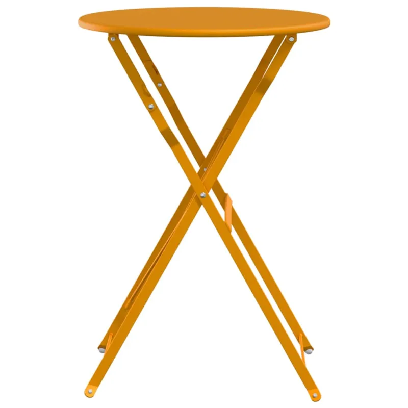 Bistro-pöytä Sinappi Ø 50 x 71 cm Pulverimaalattu teräs