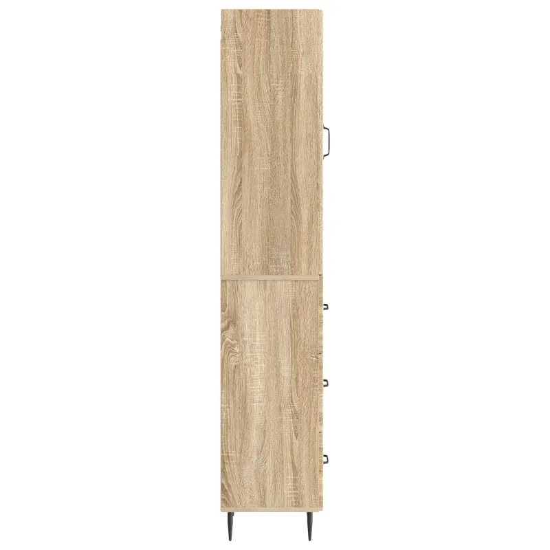 Spintelė 2 pcs Sonoma ąžuolas 33 x 34,5 x 90 cm