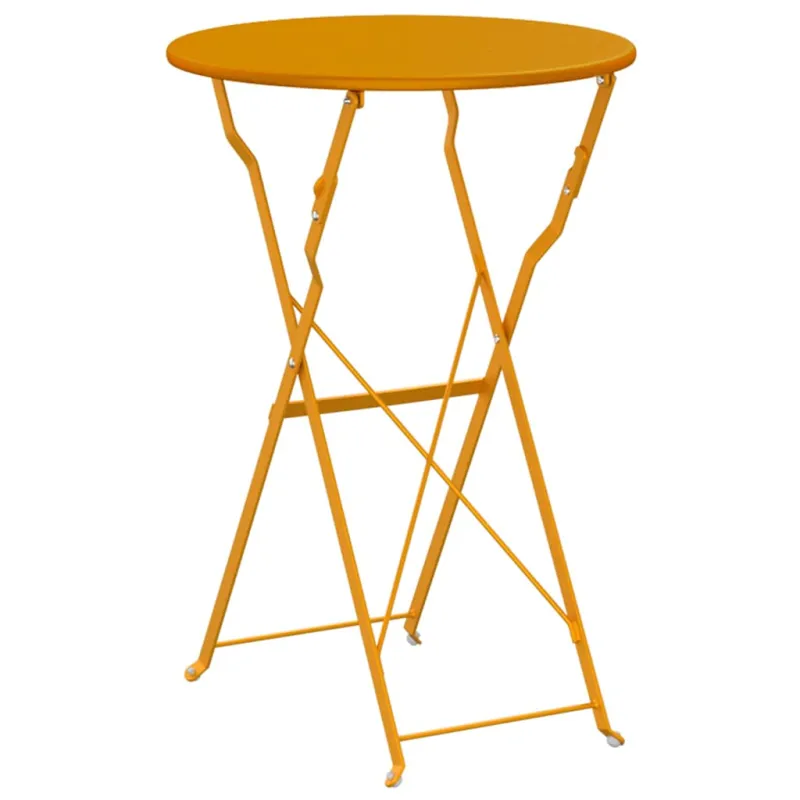 Bistro-pöytä Sinappi Ø 50 x 71 cm Pulverimaalattu teräs
