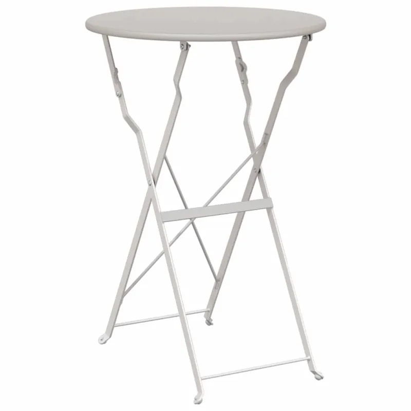 Bistro-pöytä Smėlio Ø 50 x 71 cm Pulverimaalattu teräs
