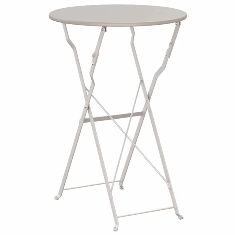 Bistro-pöytä Smėlio Ø 50 x 71 cm Pulverimaalattu teräs