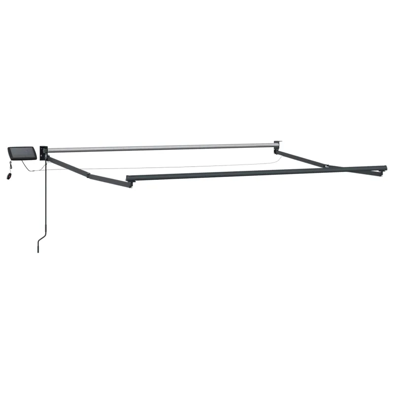 Rankinė ištraukiama markizė su LED 3,5 x 2,5 m