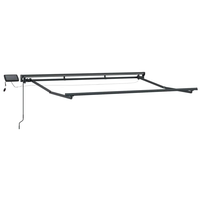 Rankinis markizės rėmas su LED 3,5 x 2,5 m