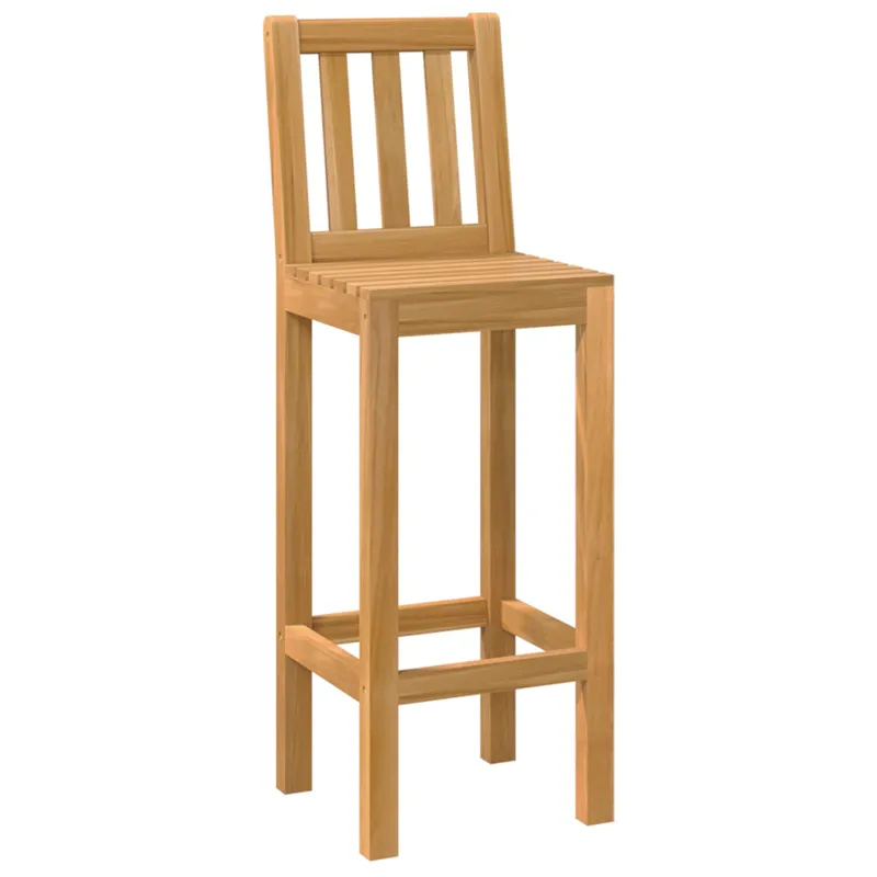 Lauko baro rinkinys 5 pcs Natūrali Kieto teka medžio