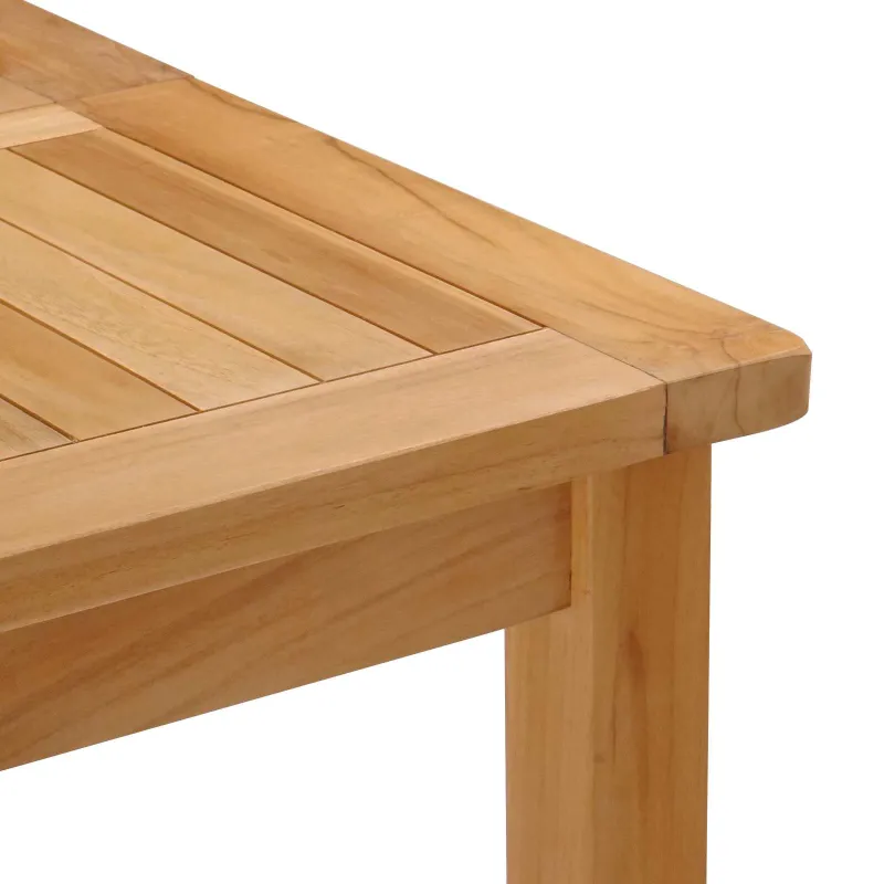 Lauko baro rinkinys 5 pcs Natūrali Kieto teka medžio