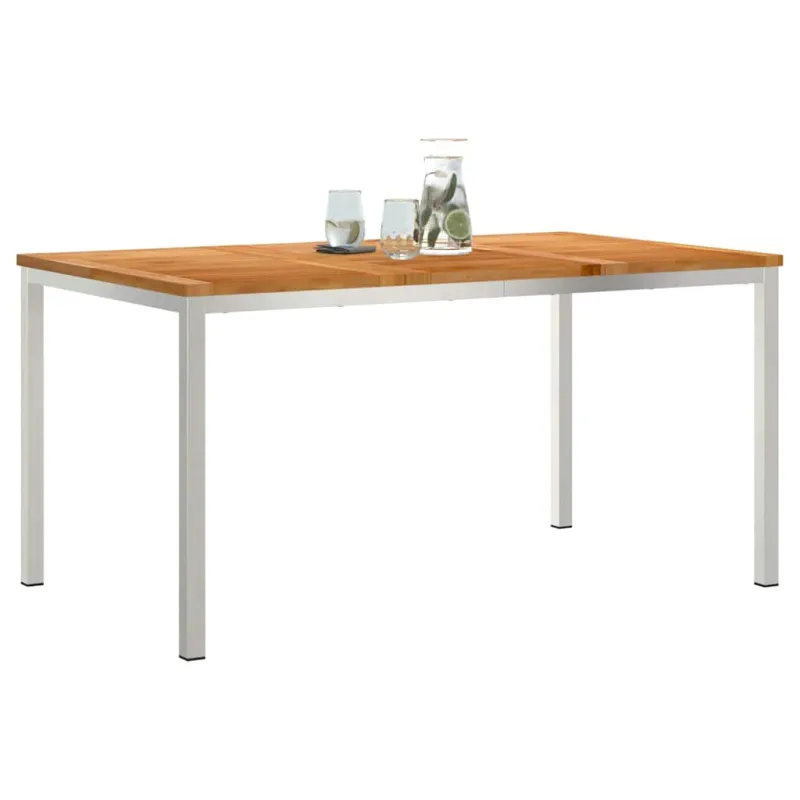 Valgomojoustalas Ruda 150 x 90 x 75 cm Kieto Teka -puuta