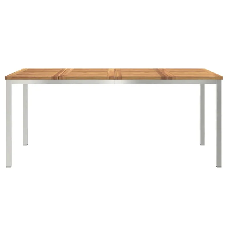 Valgomopöytä Ruda 180 x 90 x 75 cm, kestävä akatsiapuu