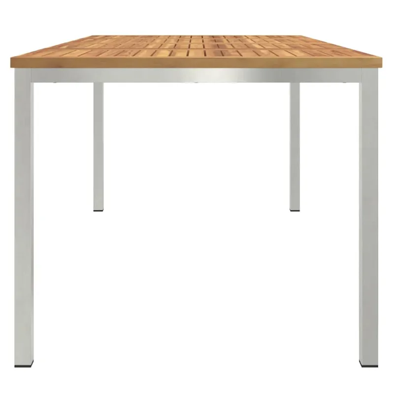 Valgomopöytä Ruda 180 x 90 x 75 cm, kestävä akatsiapuu