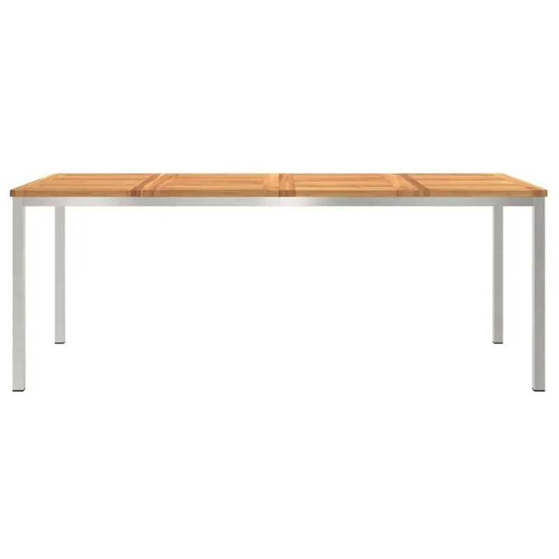 Valgomajustala Ruda 200 x 90 x 75 cm, kestävä akatiilankku