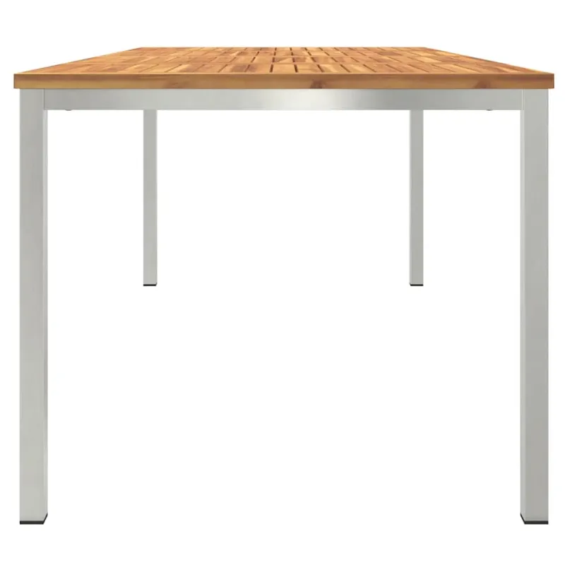 Valgomajustala Ruda 200 x 90 x 75 cm, kestävä akatiilankku