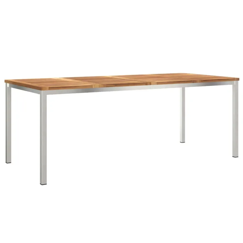 Valgomojoustalas Ruda 200 x 90 x 75 cm Kieto teka medžio