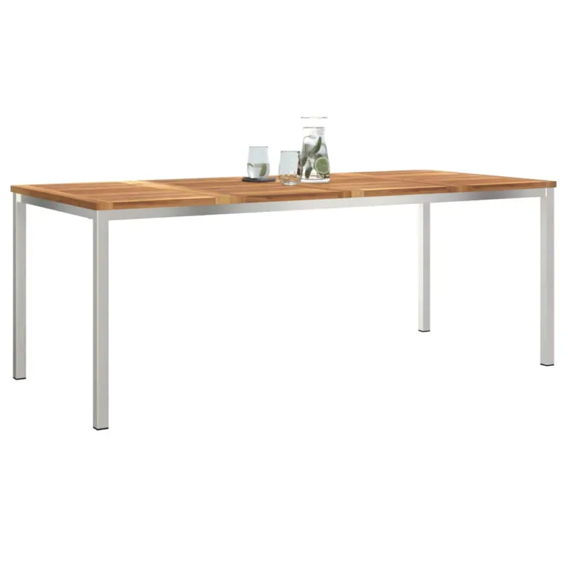 Valgomojoustalas Ruda 200 x 90 x 75 cm Kieto teka medžio