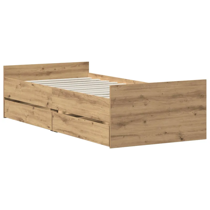 Lovos rėmas Artisano ąžuolo 100 x 200 cm Apdirbta mediena
