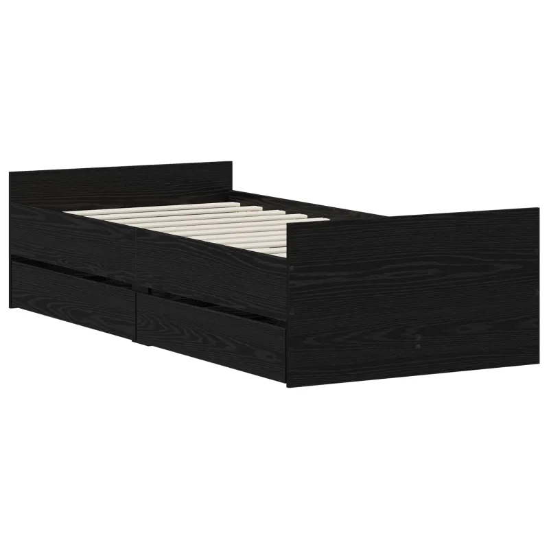 Lovos rėmas Juodojo ąžuolo 90 x 200 cm Apdirbta mediena