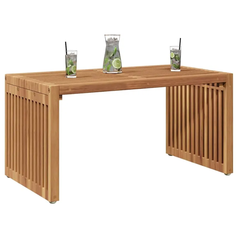 Sohvan sivupöytä Ruda 70 x 37,5 x 35,5 cm Kestävästä tehtaasta valmistettua puuta