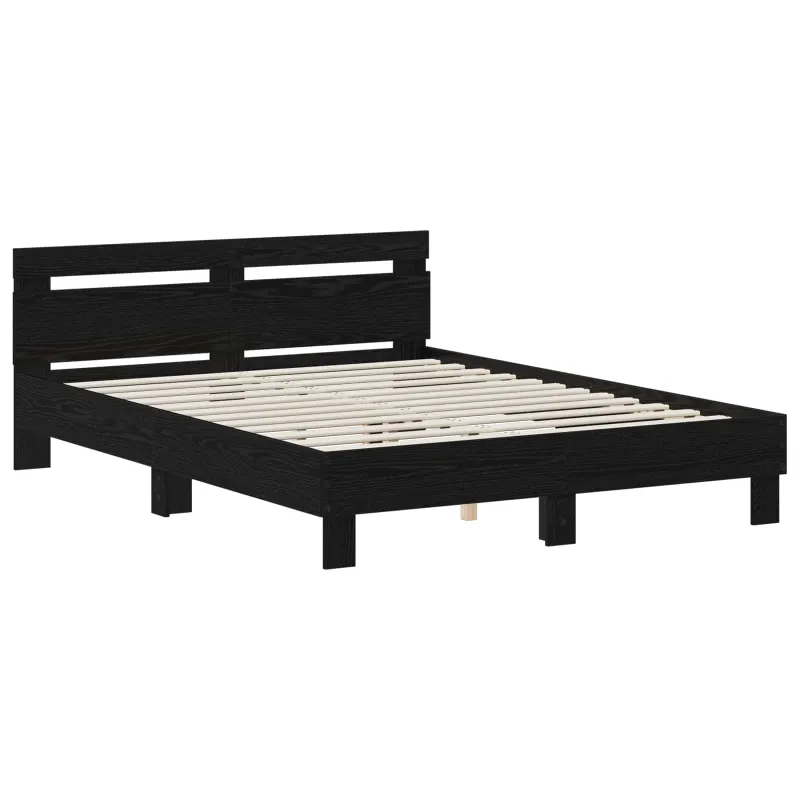 Lovos rėmas Juodojo ąžuolo 140 x 190 cm Apdirbta mediena