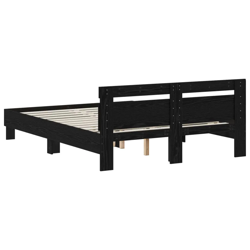 Lovos rėmas Juodojo ąžuolo 140 x 190 cm Apdirbta mediena