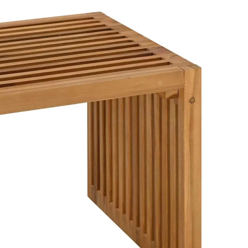 Sohvan sivupöytä Ruda 70 x 37,5 x 35,5 cm Kestävästä tehtaasta valmistettua puuta
