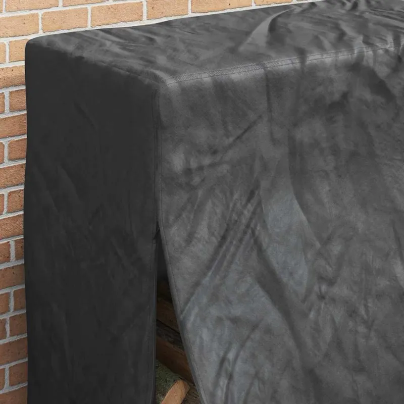 Malkinės dangtis Juoda 61 x 122 x 106 cm 600D Oxford audinys