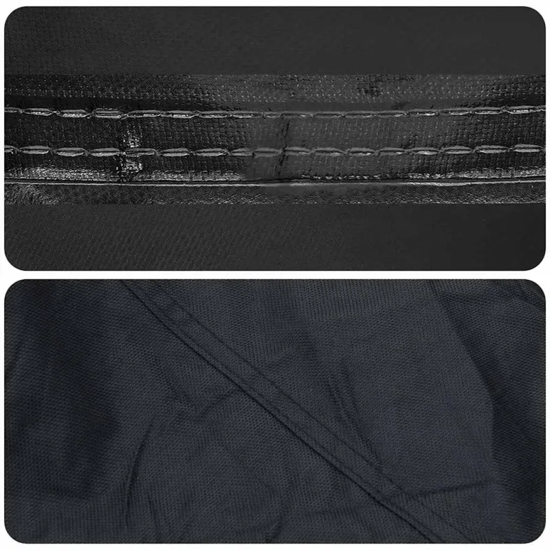 Malkinės dangtis Juoda 61 x 122 x 106 cm 600D Oxford audinys