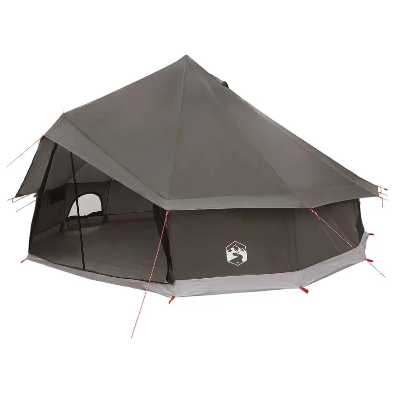 Tipi palapinė su stogu Ruda Pilka 500 x 500 x 300 cm