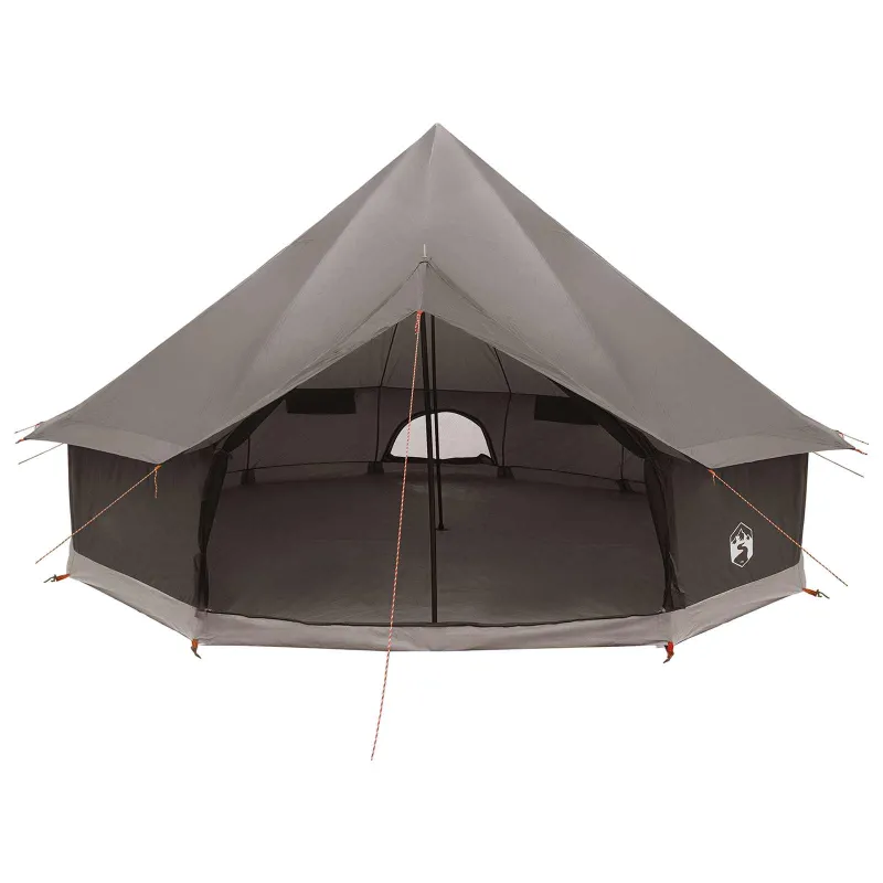 Tipi palapinė su stogu Ruda Pilka 500 x 500 x 300 cm