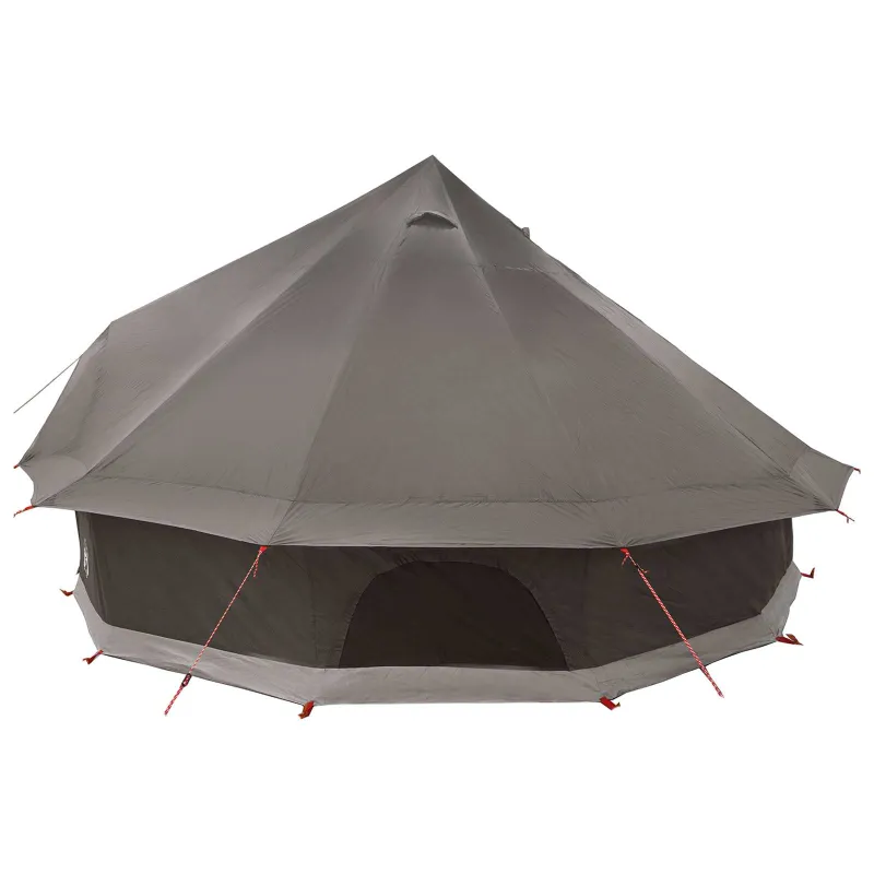 Tipi palapinė su stogu Ruda Pilka 500 x 500 x 300 cm