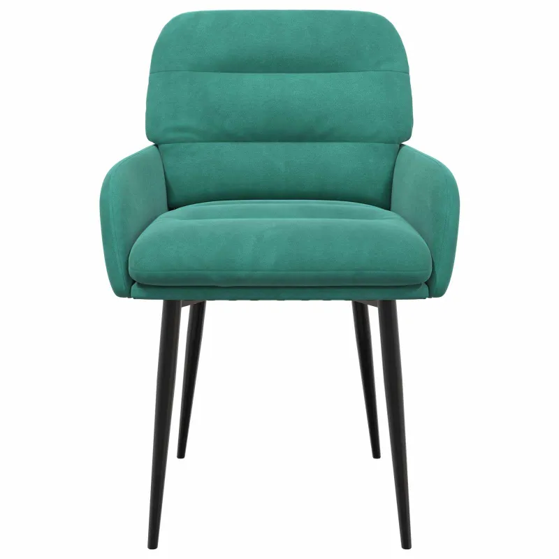 Valgomojo kėdės 2 pcs Aksomas Turkio 59 x 59,5 x 90 cm