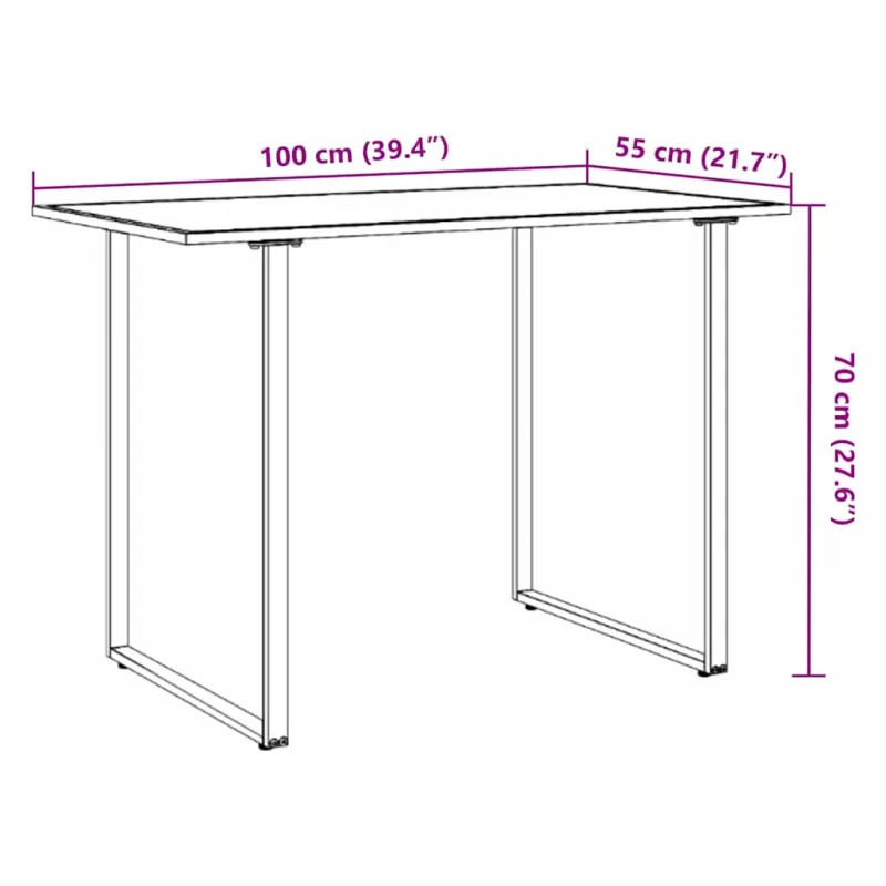 Sodo pöytätaso Pilka 100 x 55 x 70 cm Puu