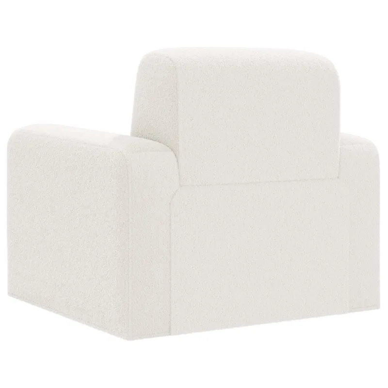 Krėslas Kreminė Bouclé