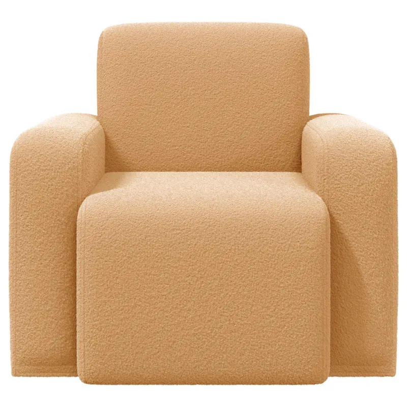 Krėslas Smėlio Bouclé