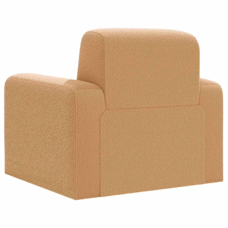 Krėslas Smėlio Bouclé