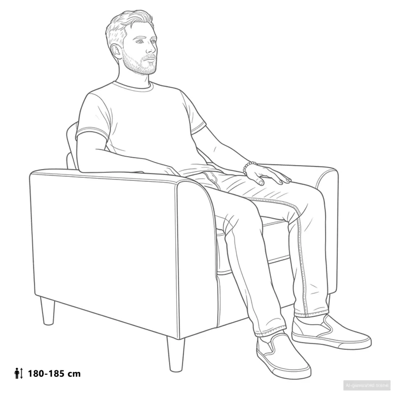 Krėslas Juoda Dirbtinė oda