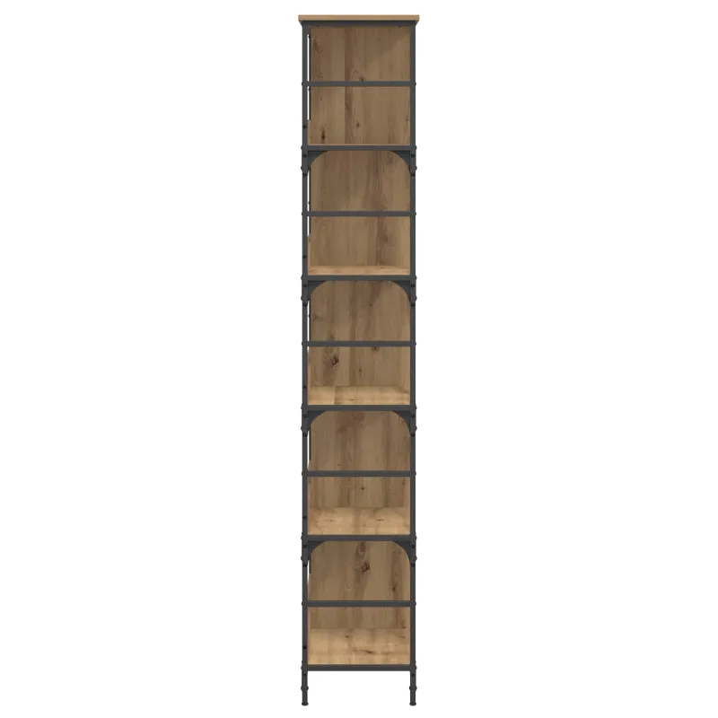 Knygų lentyna 4 lygių 78,5 x 33 x 188,5 cm metalinis PB