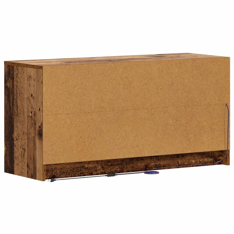 Televizoriaus spintelė 100 x 34 x 50 cm Sendintos medienos