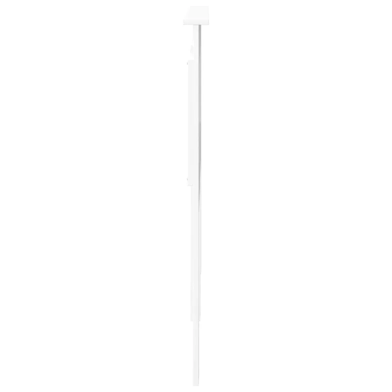 Galvūgalis su galvūgalio Balta 120 cm Apdirbta mediena
