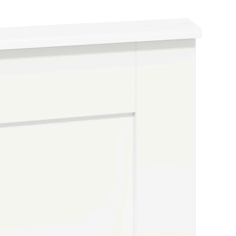 Galvūgalis su galvūgalio Balta 120 cm Apdirbta mediena